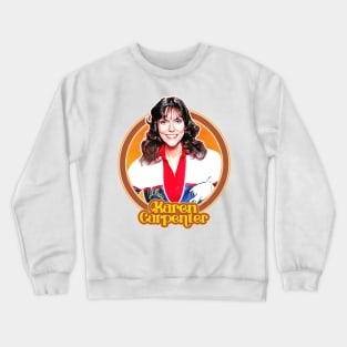 Karen Carpenter / Retro 70s Aesthetic Fan Design Crewneck Sweatshirt